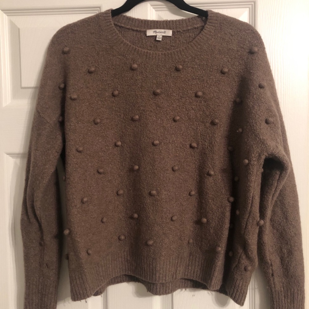 Brown Dot Madewell Sweater